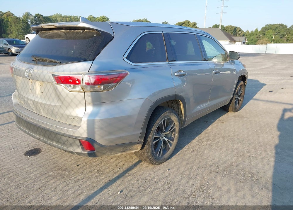 2016 TOYOTA HIGHLANDER VIN: 5TDKKRFH9GS501657