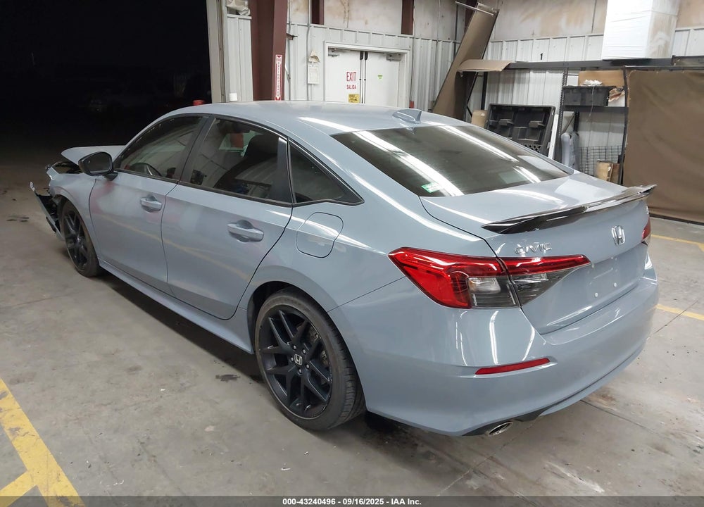 2022 HONDA CIVIC VIN: 2HGFE1E59NH471574