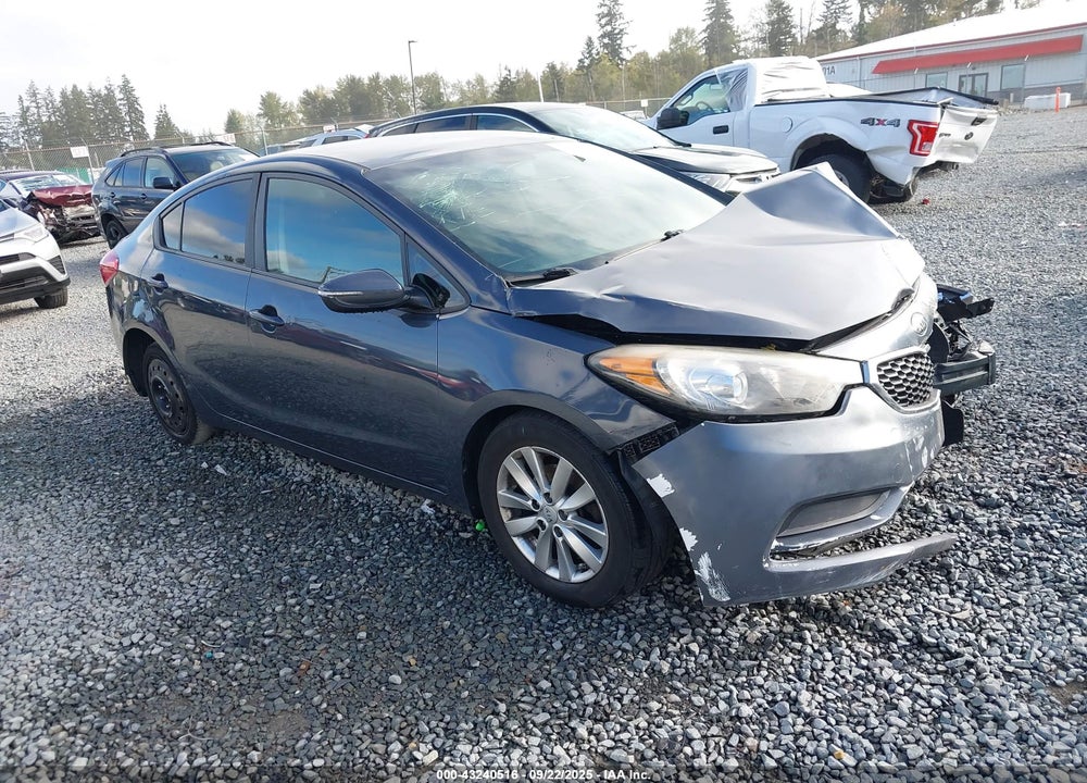2016 KIA FORTE LX VIN: KNAFX4A68G5462638