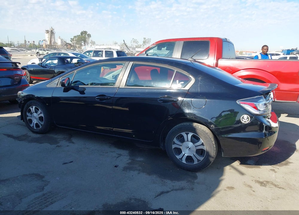 2015 HONDA CIVIC HYBRID VIN: 19XFB4F24FE201162