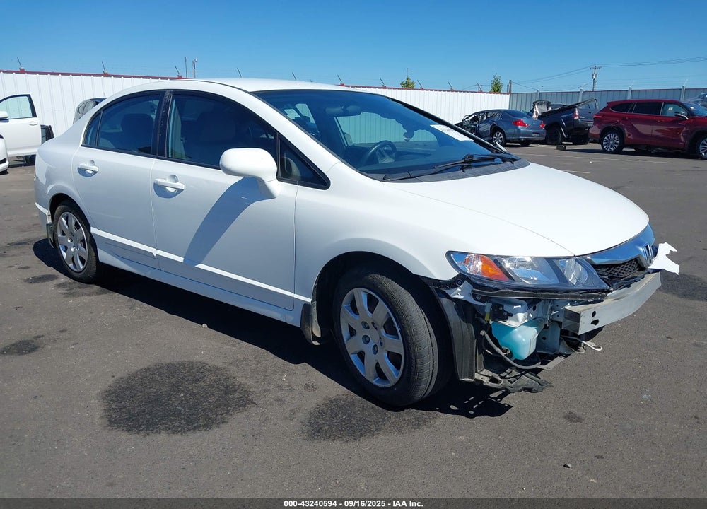 2011 HONDA CIVIC LX VIN: 2HGFA1F58BH308369