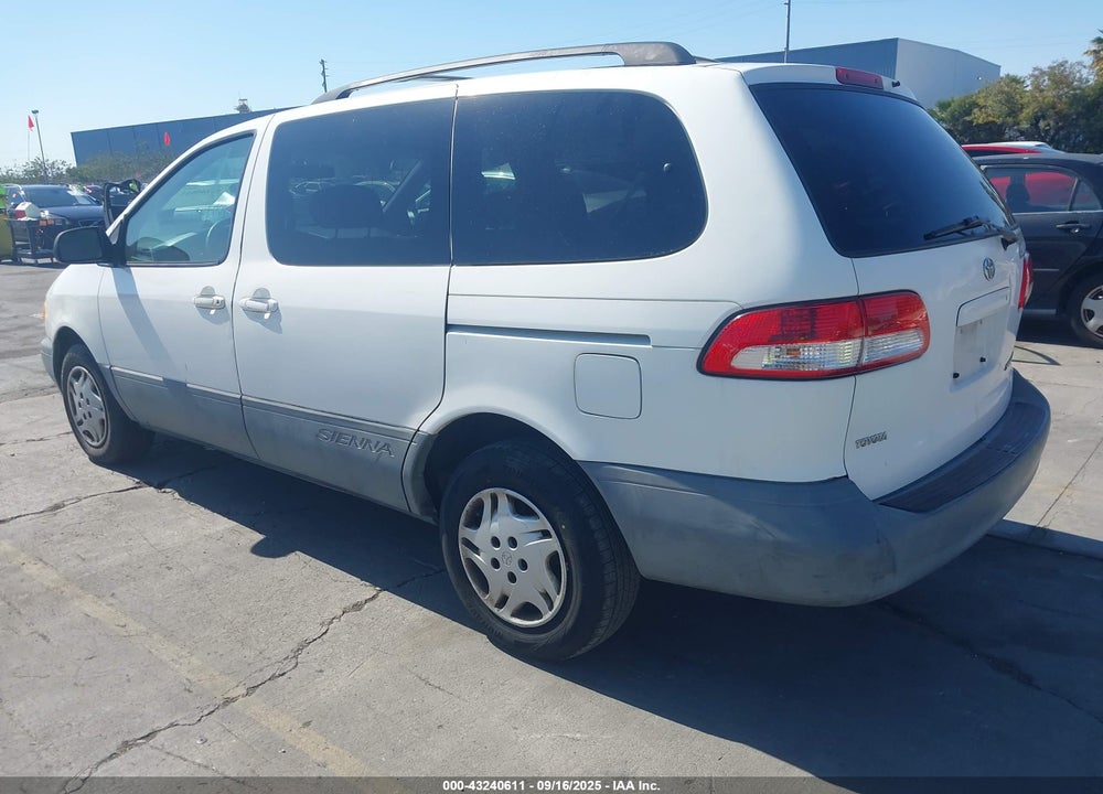 2002 TOYOTA SIENNA LE VIN: 4T3ZF13C32U491311