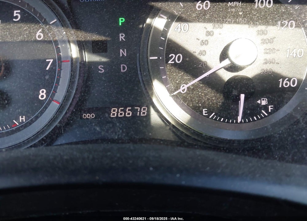 2008 LEXUS ES 350 VIN: JTHBJ46G782176656