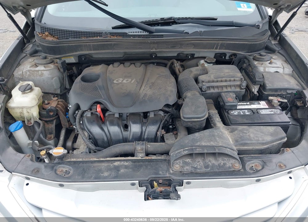 2012 HYUNDAI SONATA VIN: 5NPEB4AC7CH496101