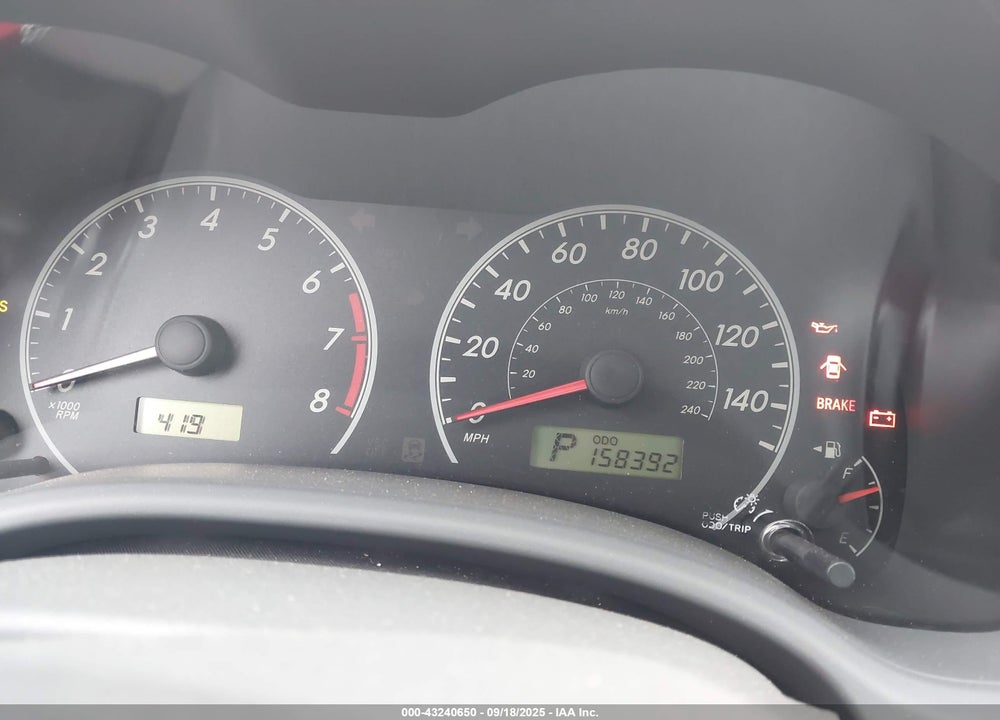 2009 TOYOTA COROLLA VIN: JTDBL40E499055207