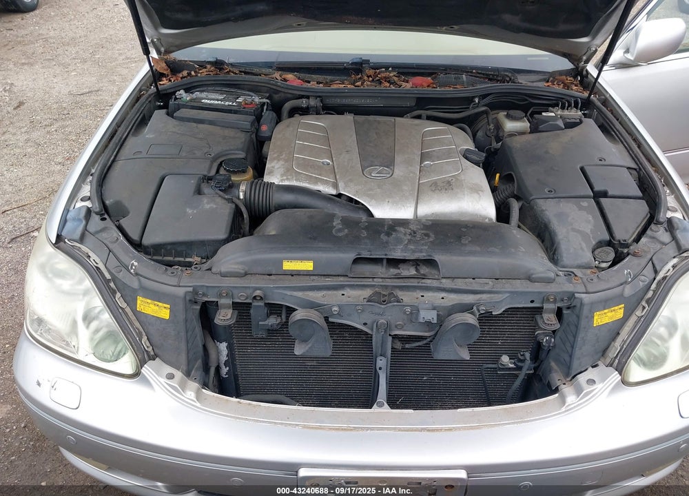 2004 LEXUS LS 430 VIN: JTHBN36F740161201