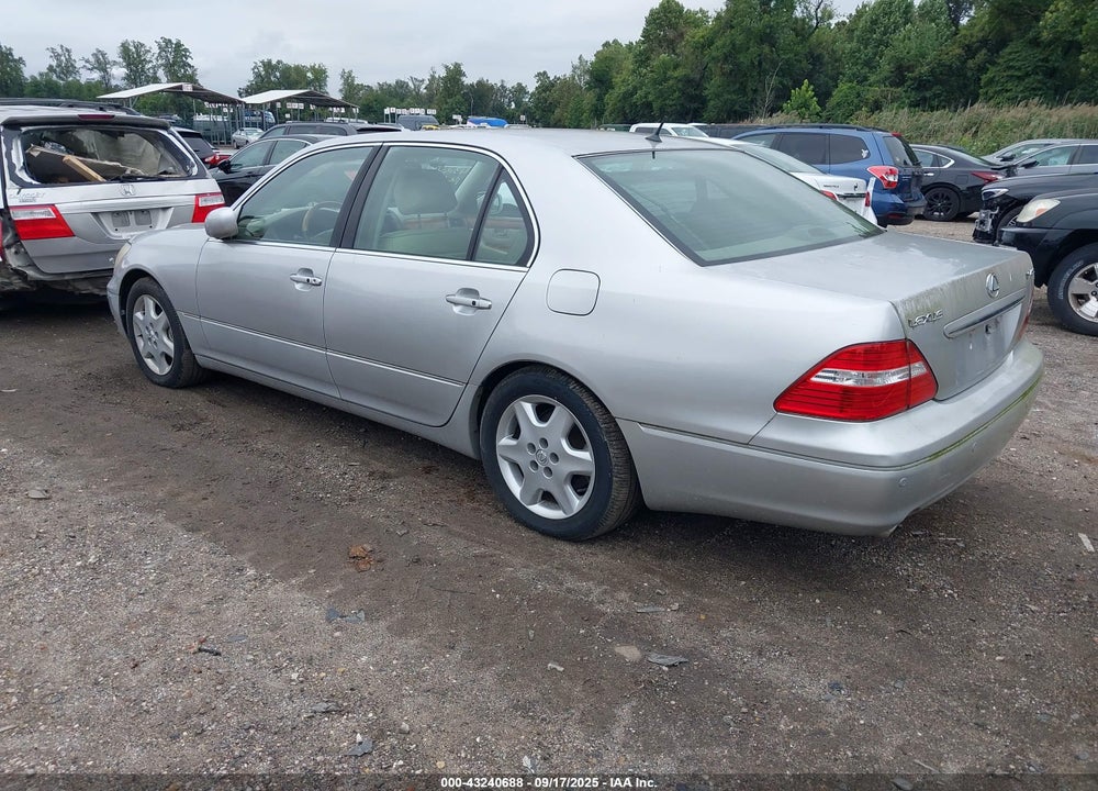 2004 LEXUS LS 430 VIN: JTHBN36F740161201