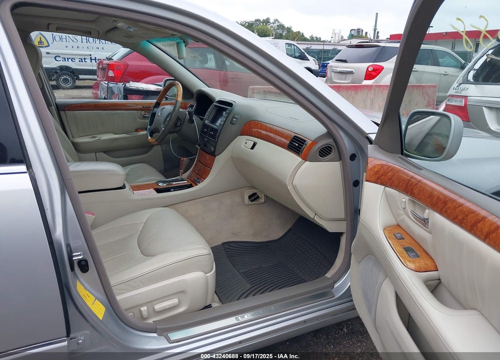 2004 LEXUS LS 430 VIN: JTHBN36F740161201