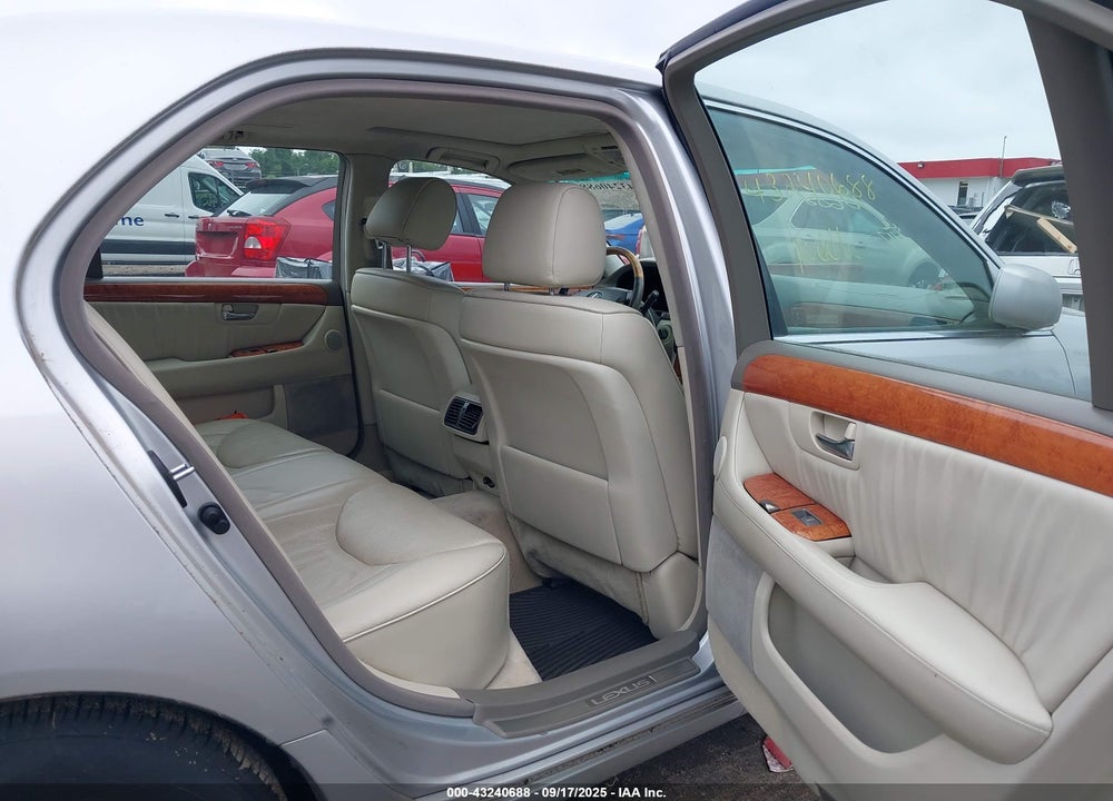 2004 LEXUS LS 430 VIN: JTHBN36F740161201