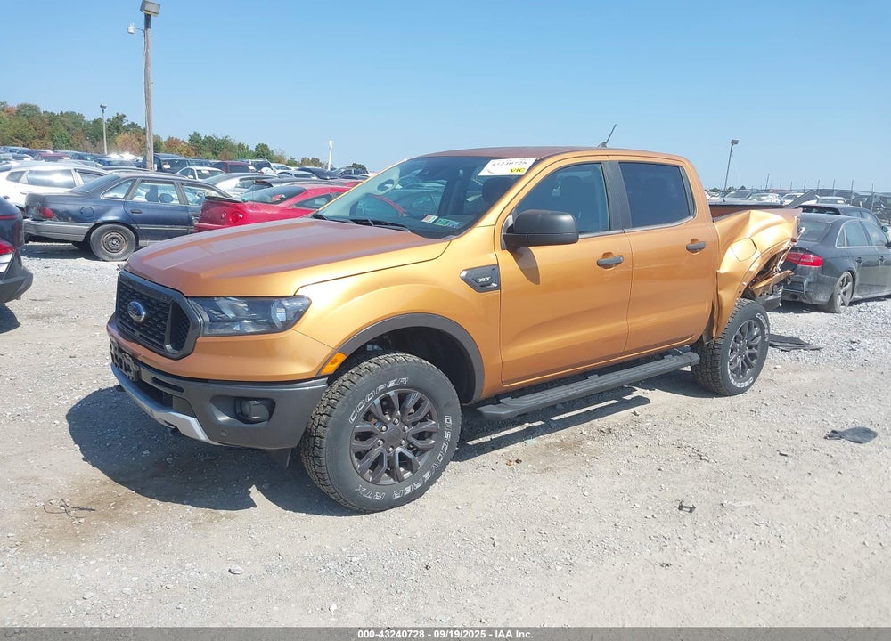 2019 FORD RANGER VIN: 1FTER4FH2KLA14791