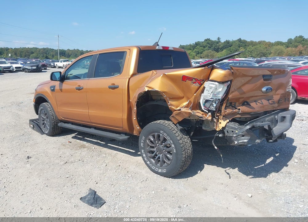 2019 FORD RANGER VIN: 1FTER4FH2KLA14791