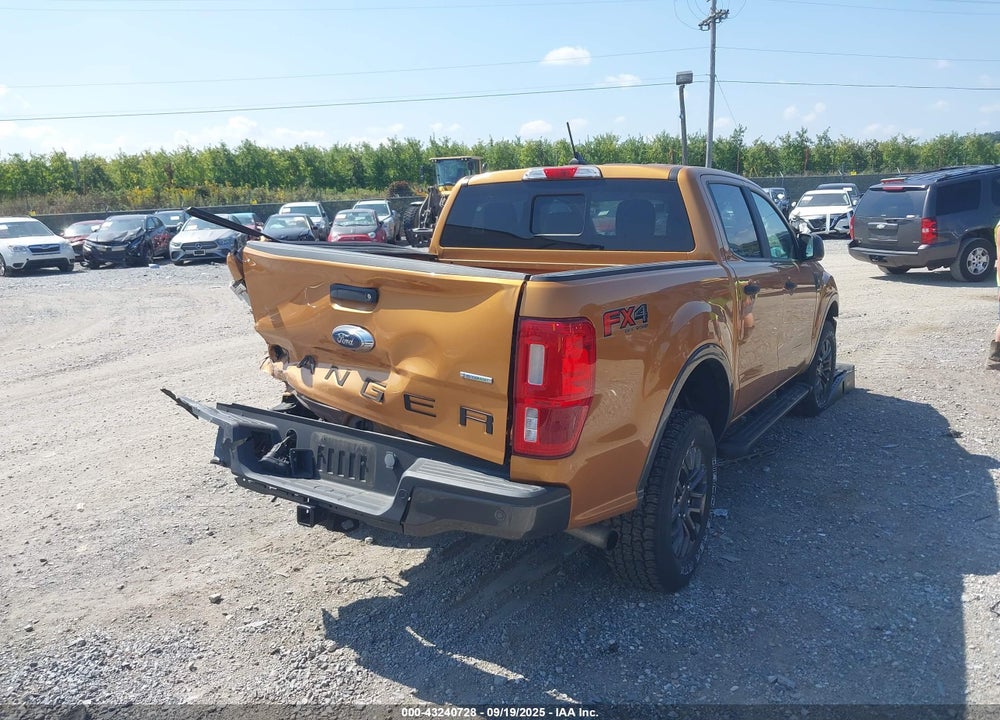 2019 FORD RANGER VIN: 1FTER4FH2KLA14791