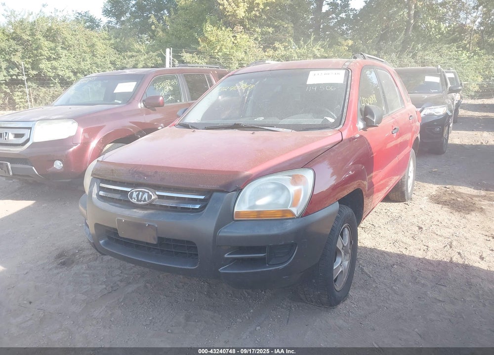 2005 KIA SPORTAGE LX VIN: KNDJF724157052246