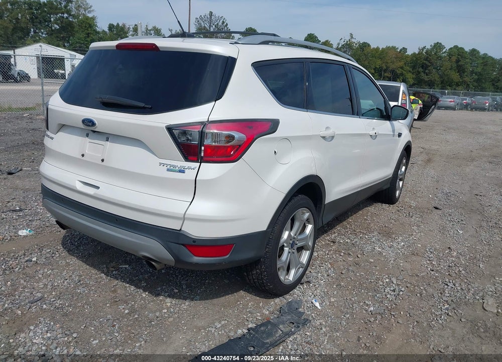 2017 FORD ESCAPE TITANIUM VIN: 1FMCU9JD5HUA86400