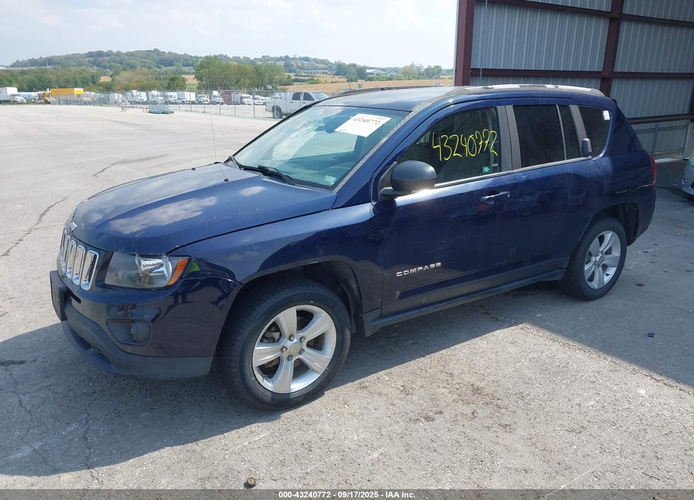 2016 JEEP COMPASS VIN: 1C4NJCBA1GD569050