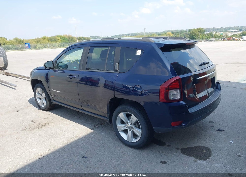 2016 JEEP COMPASS VIN: 1C4NJCBA1GD569050