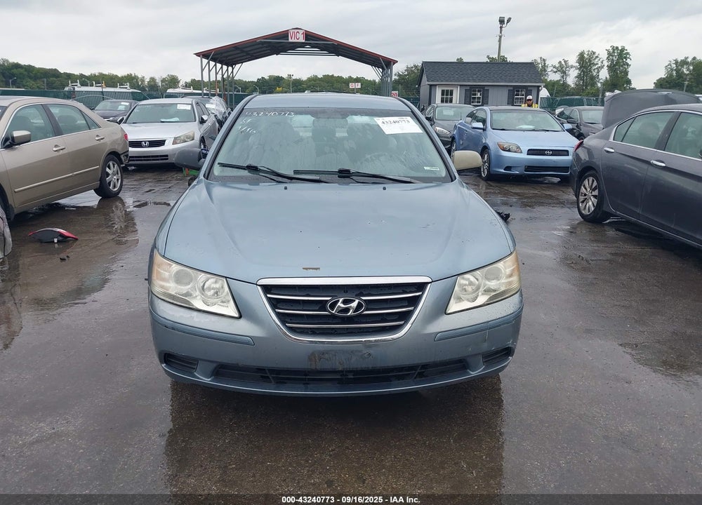 2009 HYUNDAI SONATA GLS VIN: 5NPET46C59H541955