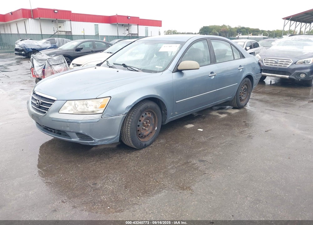 2009 HYUNDAI SONATA GLS VIN: 5NPET46C59H541955