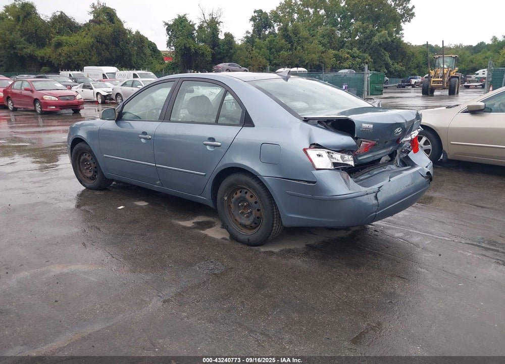 2009 HYUNDAI SONATA GLS VIN: 5NPET46C59H541955