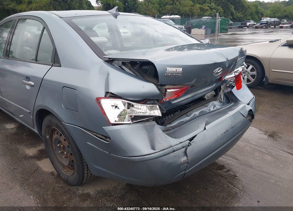 2009 HYUNDAI SONATA GLS VIN: 5NPET46C59H541955