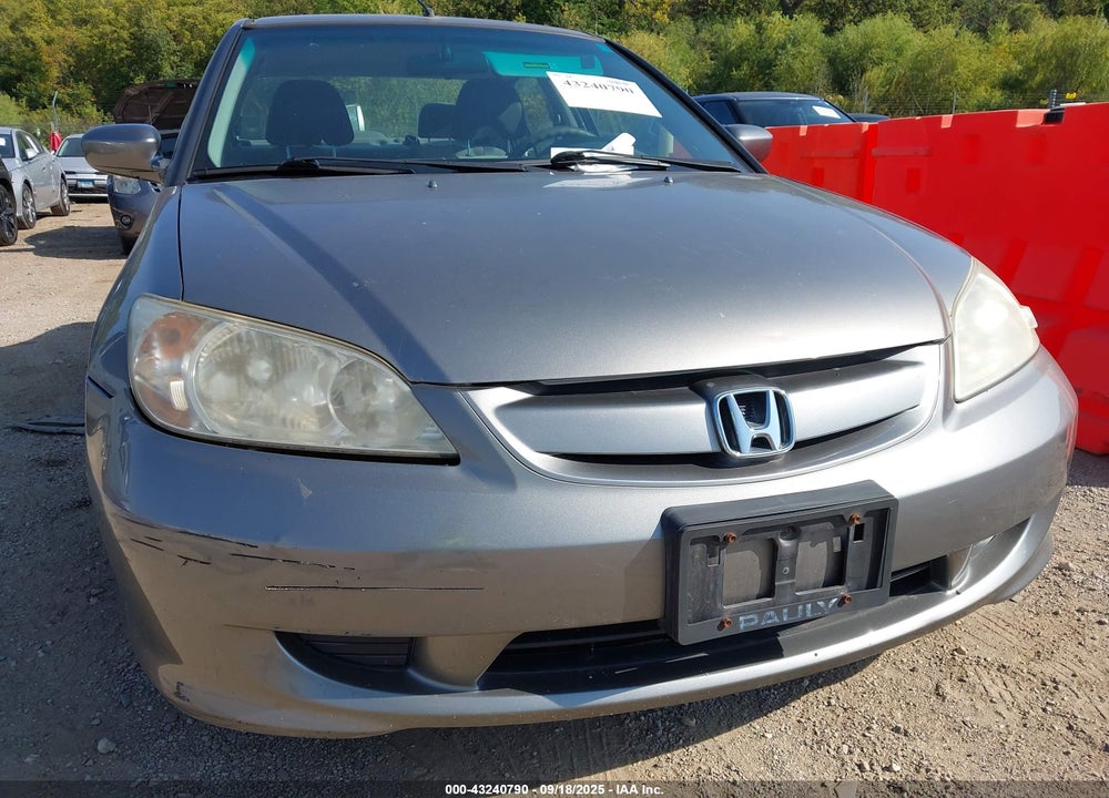2005 HONDA CIVIC HYBRID VIN: JHMES96665S006525