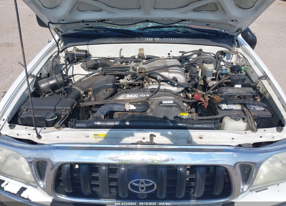2001 TOYOTA TACOMA PRERUNNER V6 VIN: 5TEGN92N01Z800750