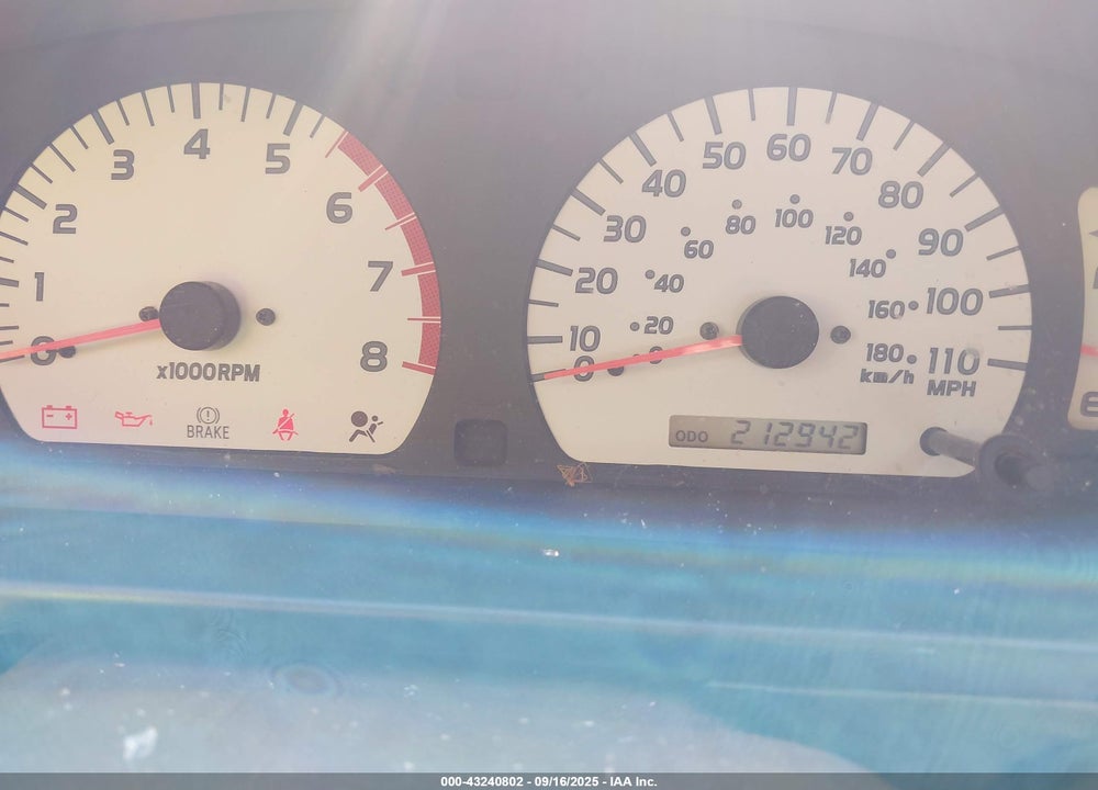 2001 TOYOTA TACOMA PRERUNNER V6 VIN: 5TEGN92N01Z800750