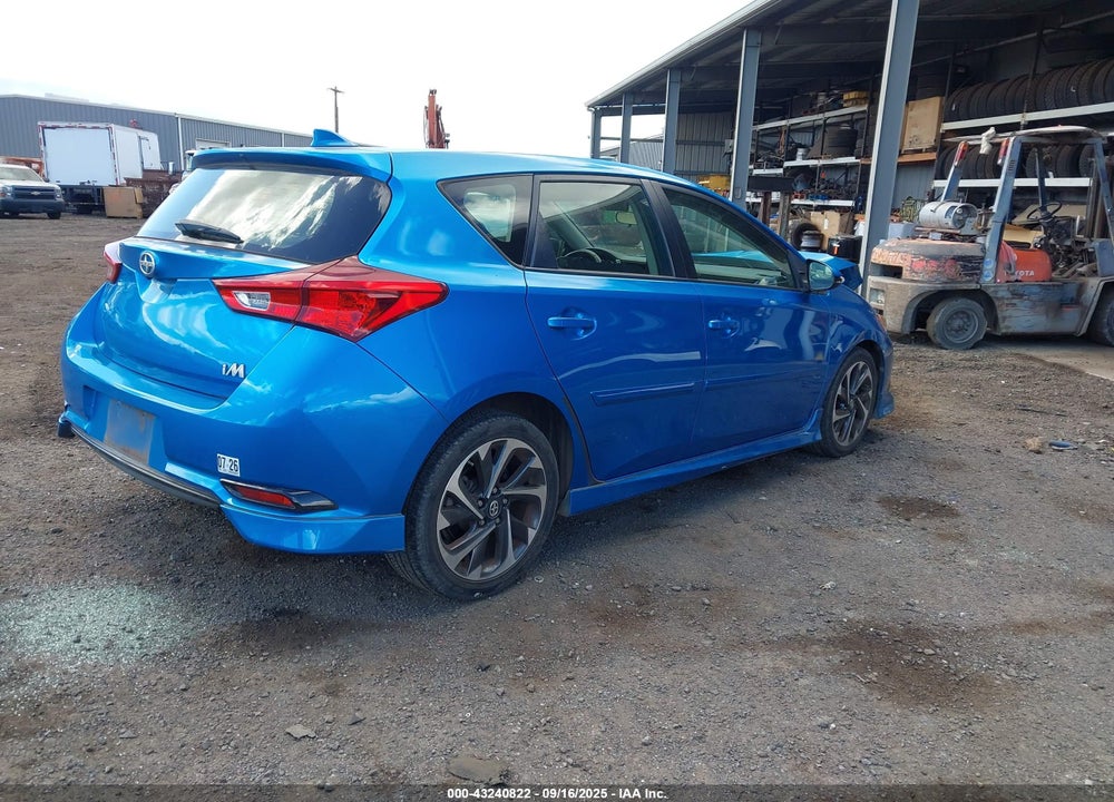 2016 SCION IM VIN: JTNKARJEXGJ509145