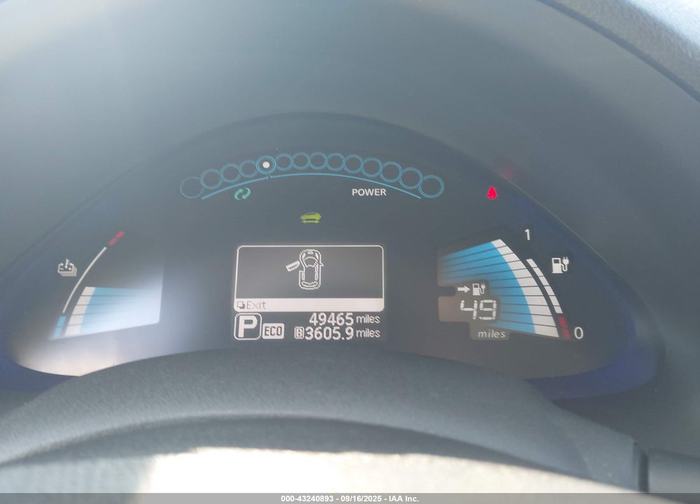 2013 NISSAN LEAF VIN: 1N4AZ0CP8DC415662