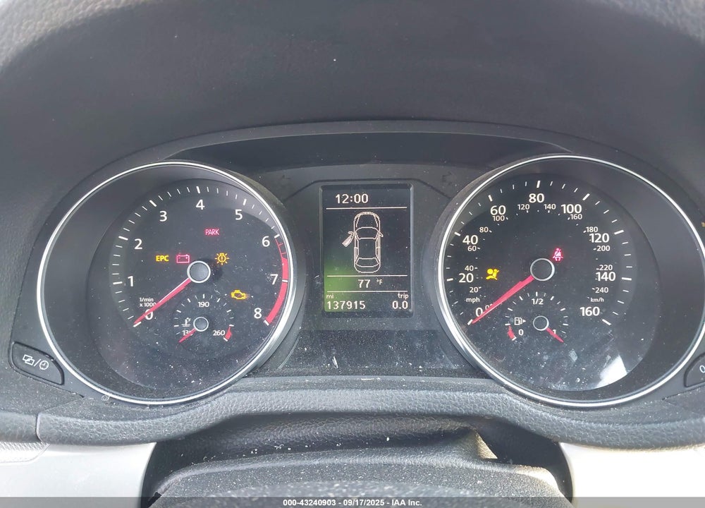 2017 VOLKSWAGEN PASSAT VIN: 1VWAT7A33HC048516