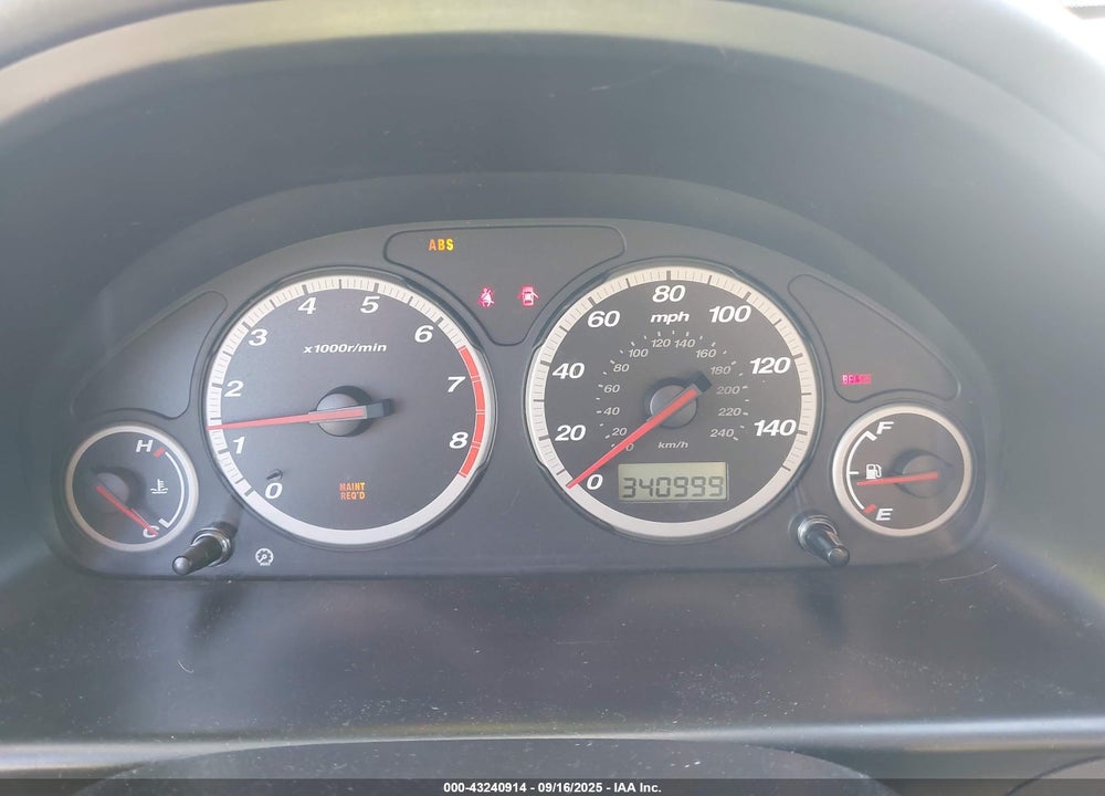 2003 HONDA CR-V EX VIN: JHLRD77843C009516