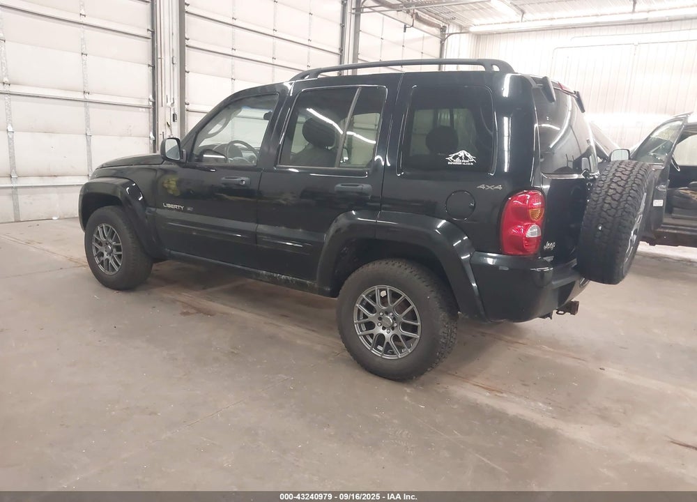 2002 JEEP LIBERTY LIMITED EDITION VIN: 1J4GL58K22W143065