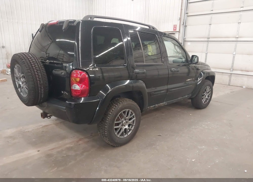 2002 JEEP LIBERTY LIMITED EDITION VIN: 1J4GL58K22W143065