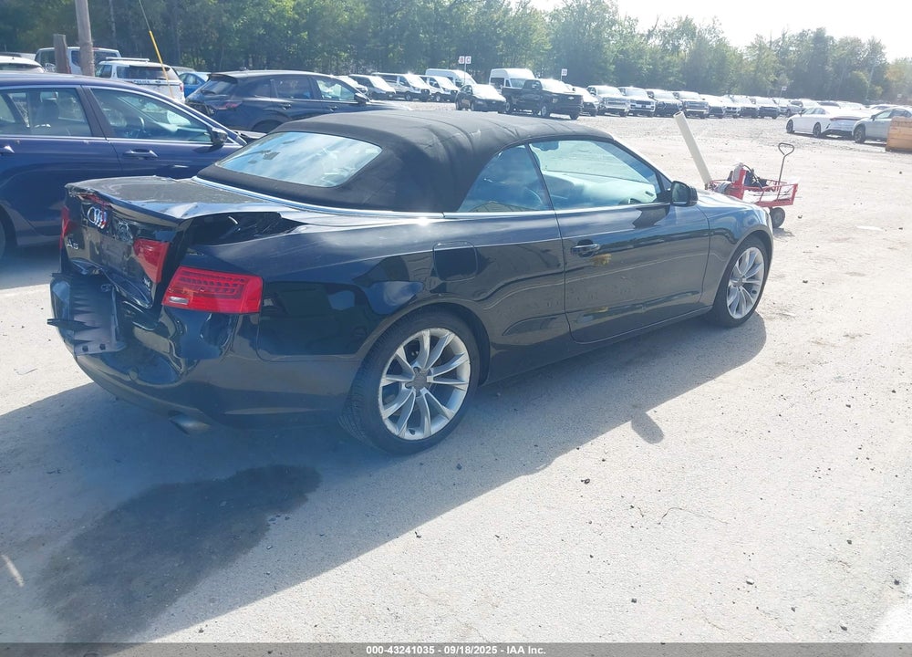 2013 AUDI A5 2.0T PREMIUM VIN: WAULFAFH5DN006428