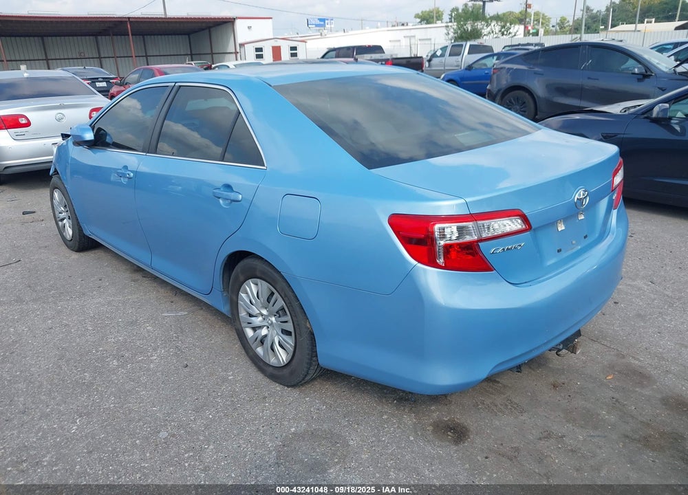 2013 TOYOTA CAMRY LE VIN: 4T4BF1FK9DR326384