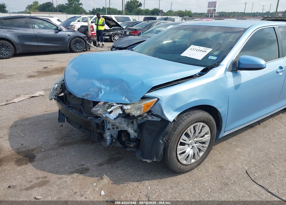 2013 TOYOTA CAMRY LE VIN: 4T4BF1FK9DR326384