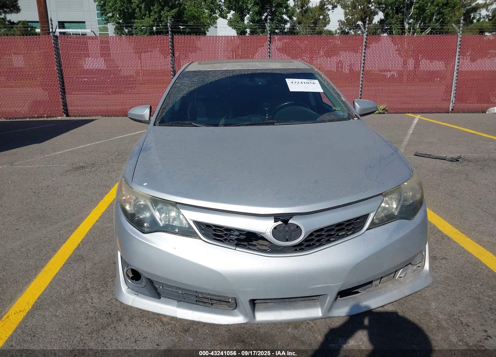 2012 TOYOTA CAMRY SE V6 VIN: 4T1BK1FK7CU502157