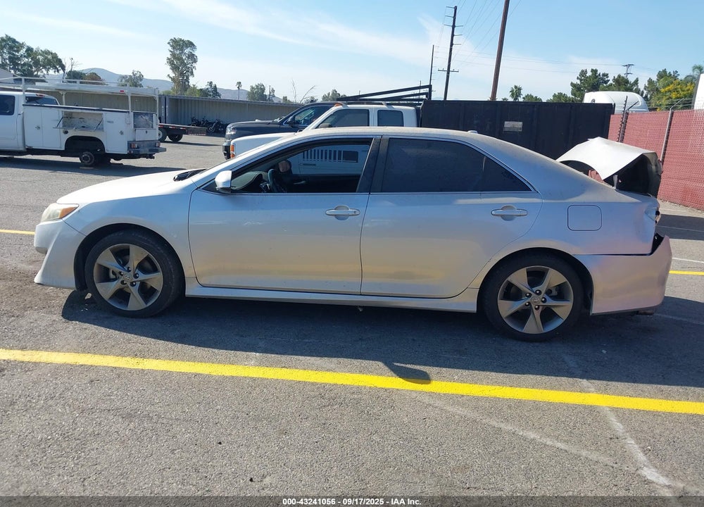 2012 TOYOTA CAMRY SE V6 VIN: 4T1BK1FK7CU502157
