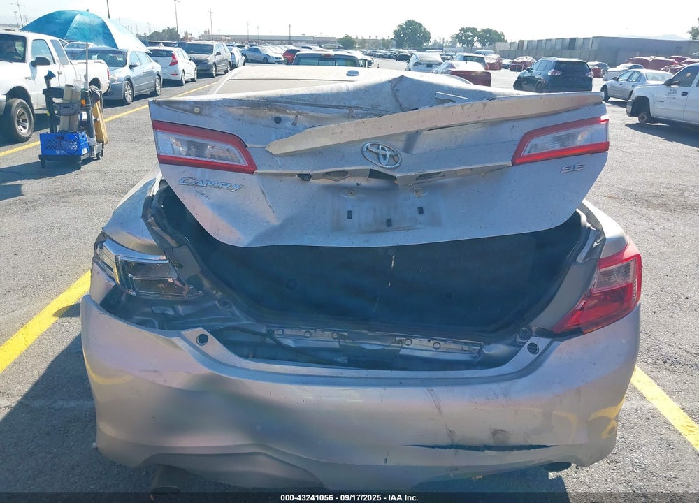 2012 TOYOTA CAMRY SE V6 VIN: 4T1BK1FK7CU502157