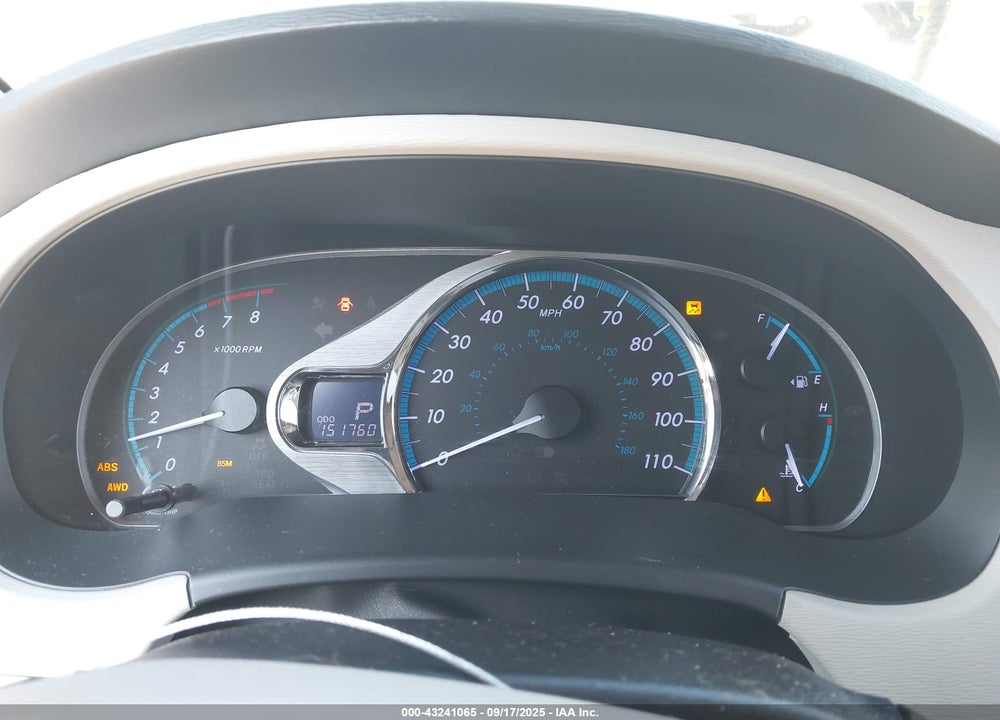 2013 TOYOTA SIENNA VIN: 5TDDK3DCXDS069170