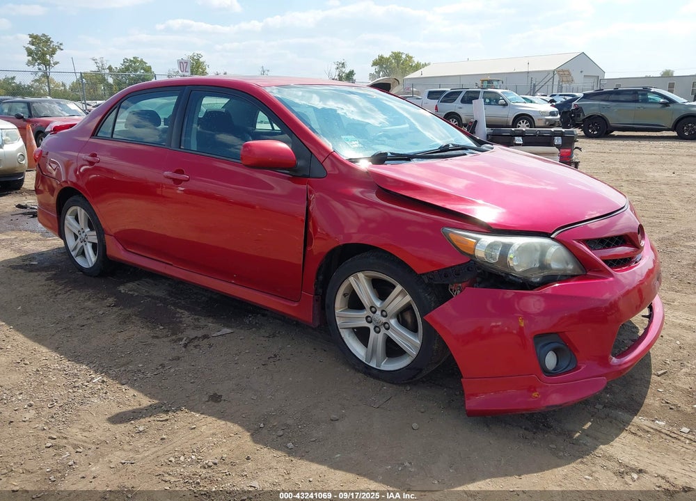 2013 TOYOTA COROLLA S VIN: 2T1BU4EEXDC014587