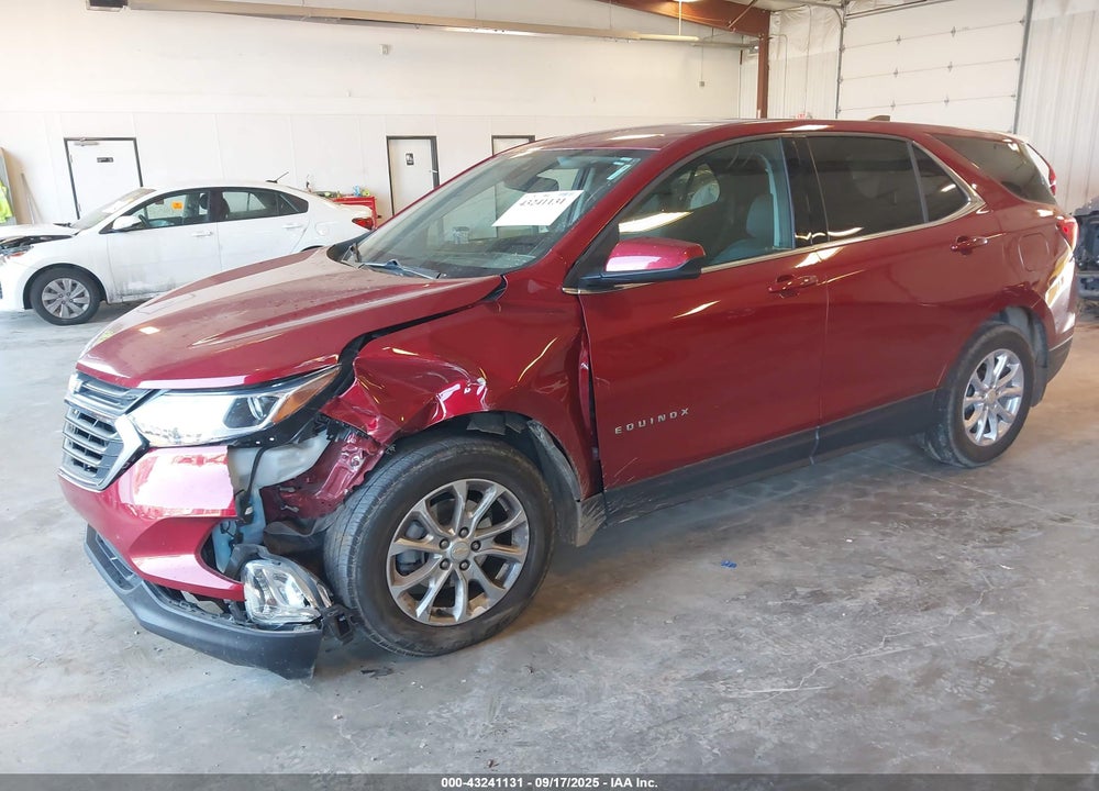 2020 CHEVROLET EQUINOX VIN: 3GNAXJEV2LS612537