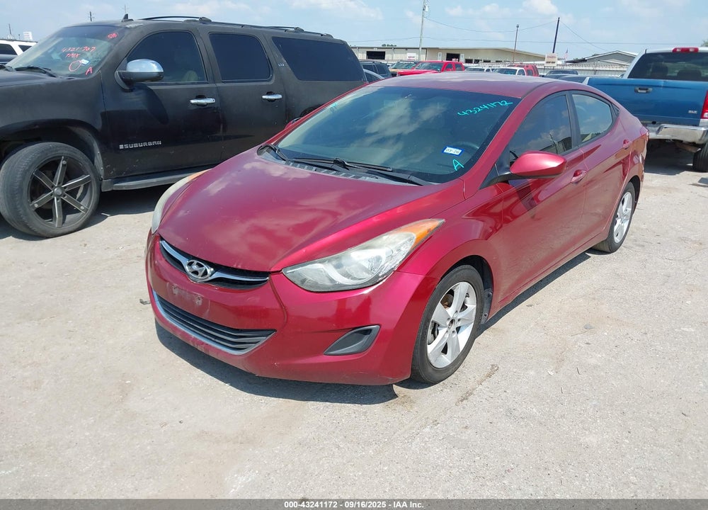 2013 HYUNDAI ELANTRA VIN: 5NPDH4AE3DH312396