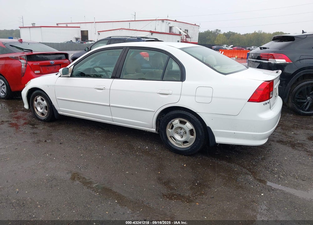 2005 HONDA CIVIC HYBRID VIN: JHMES96655S014535