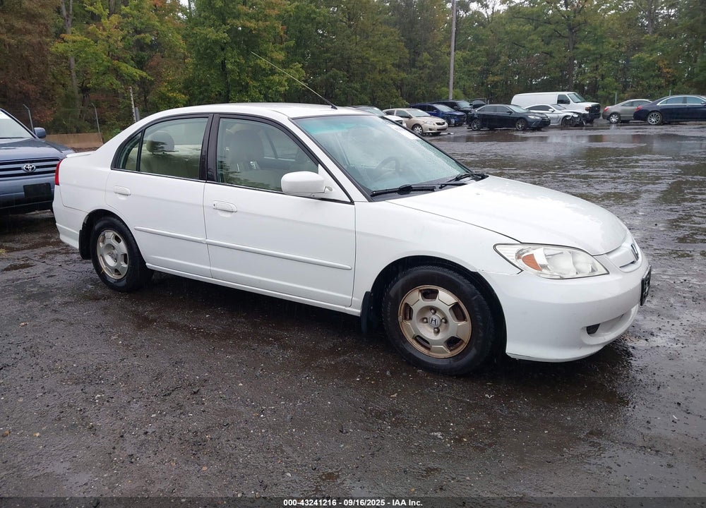 2005 HONDA CIVIC HYBRID VIN: JHMES96655S014535