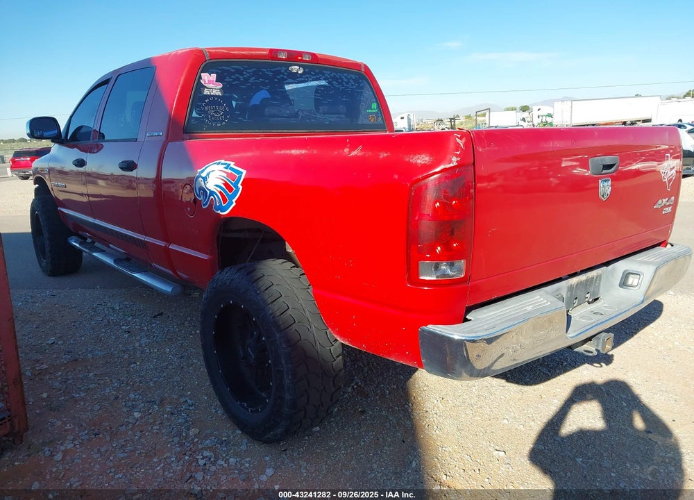 2006 DODGE RAM 1500 VIN: 3D7KS19D96G226711