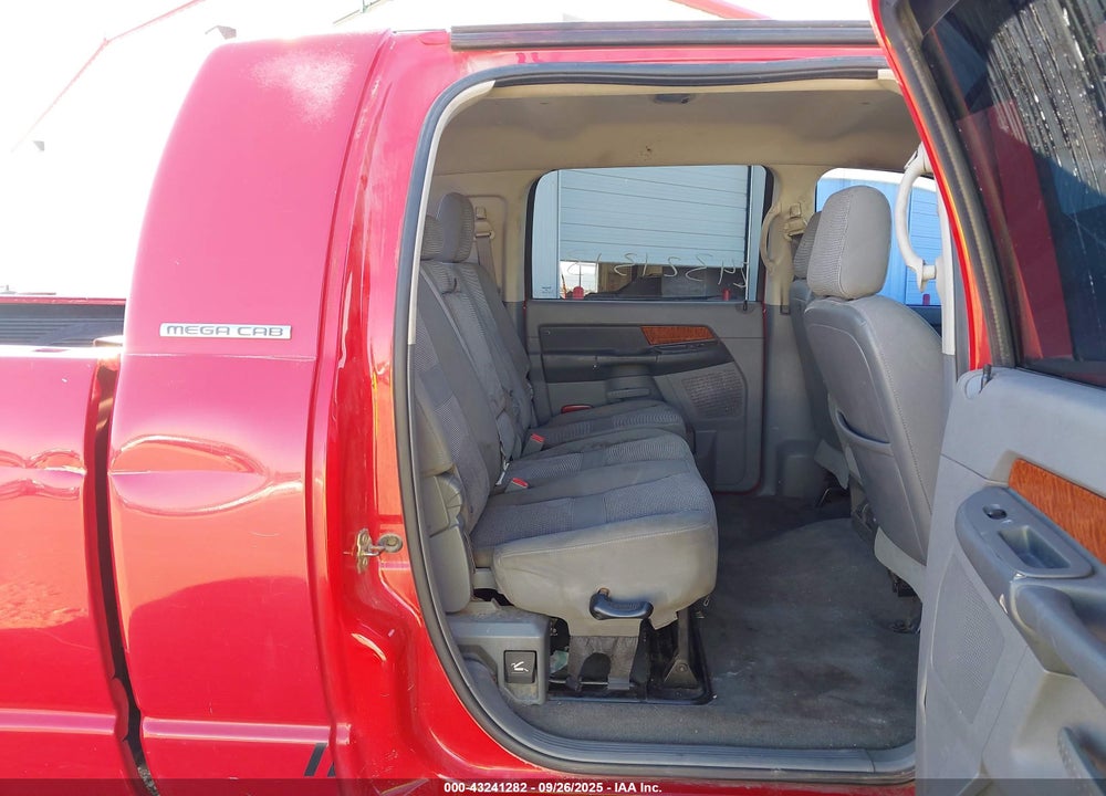 2006 DODGE RAM 1500 VIN: 3D7KS19D96G226711