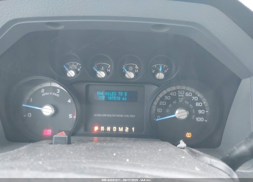 2012 FORD F-250 VIN: 1FTBF2BT6CEA93351