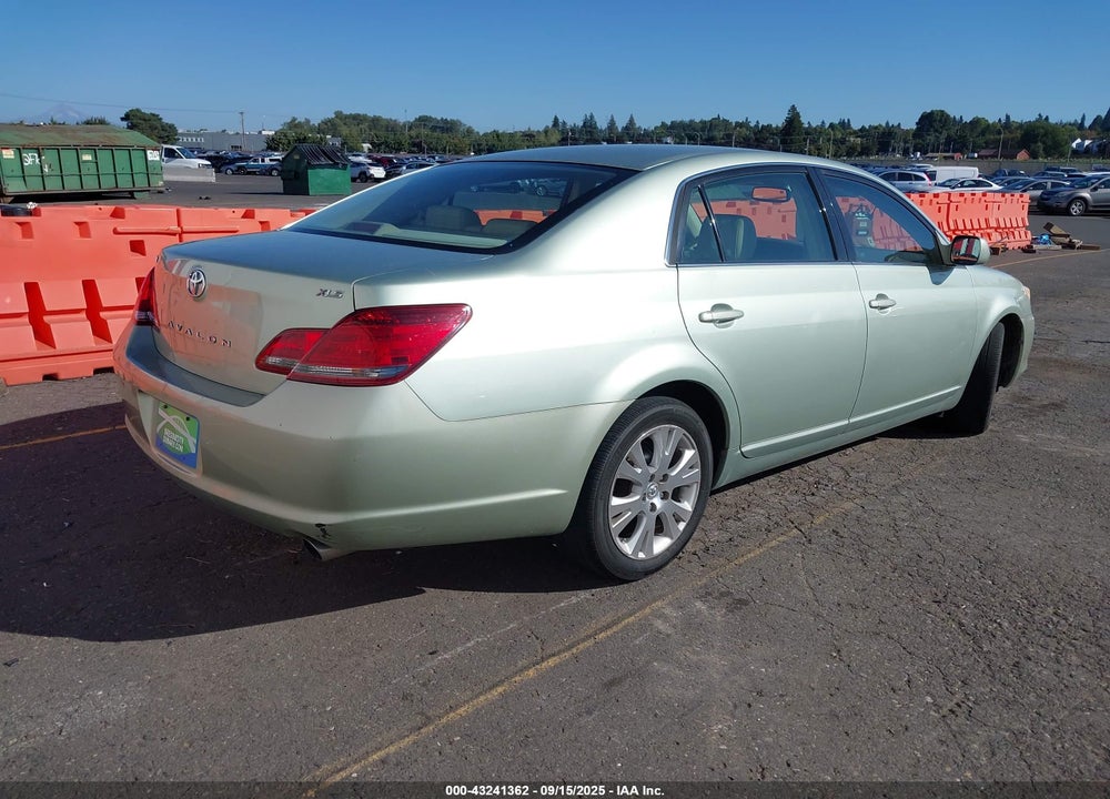 2008 TOYOTA AVALON VIN: 4T1BK36B38U255867