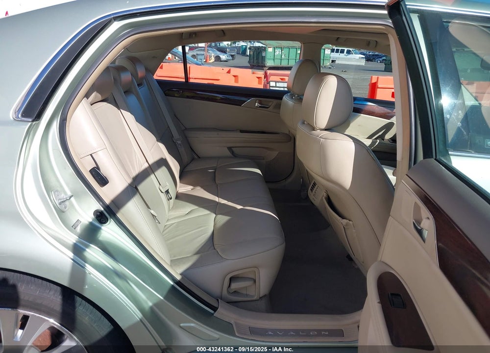 2008 TOYOTA AVALON VIN: 4T1BK36B38U255867